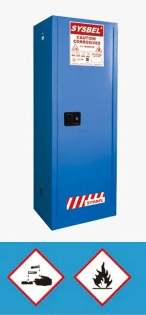 Weak corrosive liquid safety storage cabinet