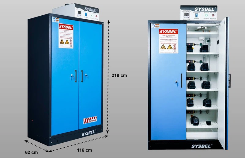 SYSBEL 90min Fire Resistant Battery Charging Safety Cabinet SYSBEL 90min Fire Resistant Battery Charging Safety Cabinet