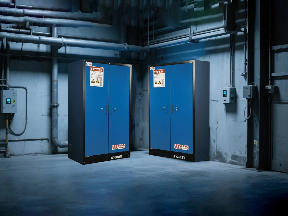 Introducing the SE490450 Fire-Resistant Battery Charging Cabinet Introducing the SE490450 Fire-Resistant Battery Charging Cabinet