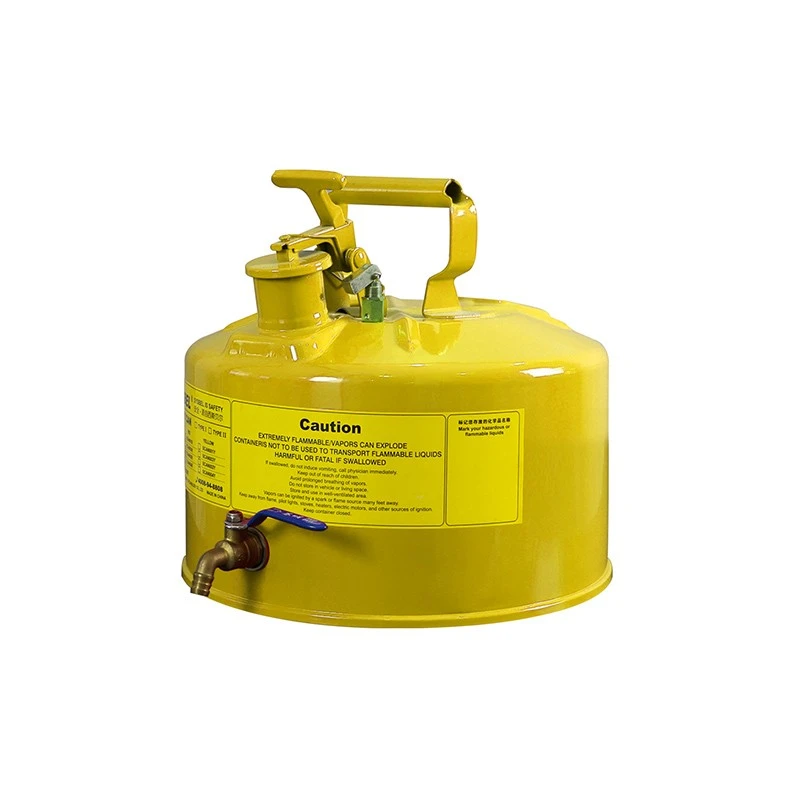 SYSBEL Safety Dispensing Can 2.5 Gallon (9.5L) Yellow | Type I Flammable Liquid Safety Can – SCAN005Y suppliers