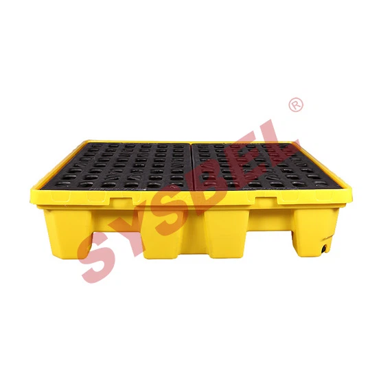 Spill Pallet For Waste Chemical Liquid Or Oil Spill